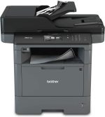 Brother Monochrome Laser Printer, Multifunction Printer, All-in-One Printer, MFC-L5900DW, Wireless Networking, Mobile Printing & Scanning, Duplex Print, Copy & Scan,  Dash Replenishment Ready